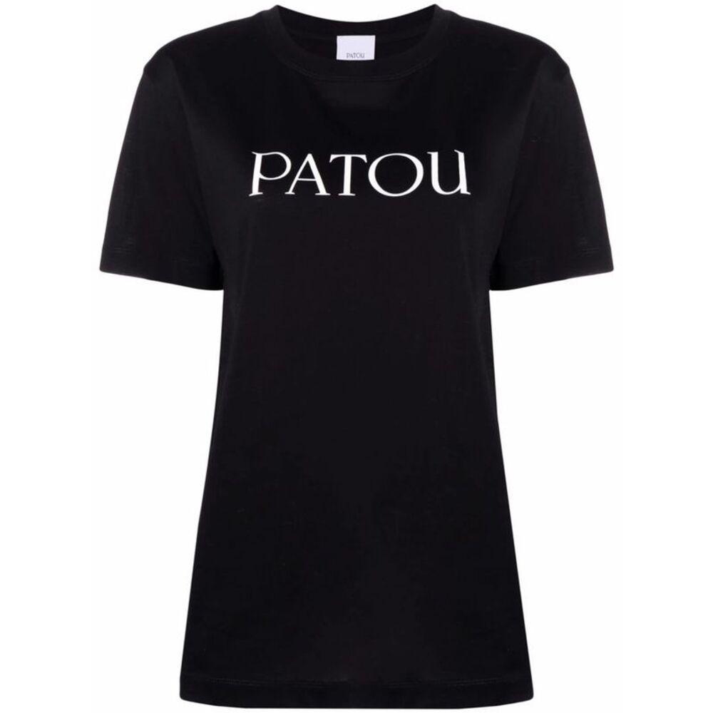 Patou Black Tops - T-Shirts & Jerseys Women